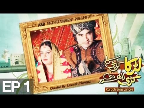 Larka Karachi Ka Kuri Lahore De poster